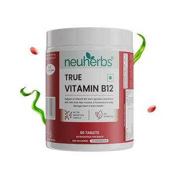 Neuherbs Plant-Based True B12 Tablets - Dista