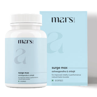 Mars By GHC Surge Max with Sj & Ashwagandha Capsules - Distacart