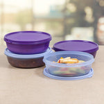 Thumbnail for Tupperware. Solid Plastic Bowl - 1000ml, 4 Piece, Multicolour - Dista