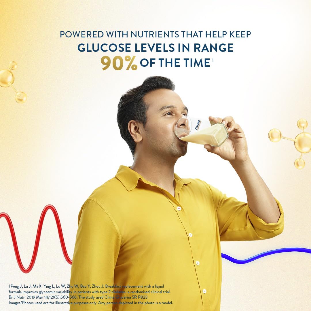 Ensure Diabetes Care Powder Vanilla Flavour - Sugar Free Health Drink - Distacart