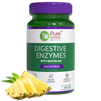 Thumbnail for Pure Nutrition Digestive Enzymes with Bromelain Veg Capsules - Distacart