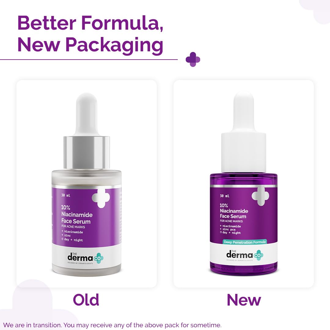 The Derma Co 10% Niacinamide Face Serum For Acne Marks & Acne Prone Skin - Distacart