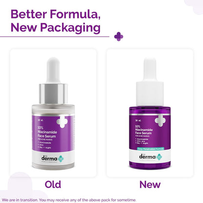 The Derma Co 10% Niacinamide Face Serum For Acne Marks & Acne Prone Skin - Distacart