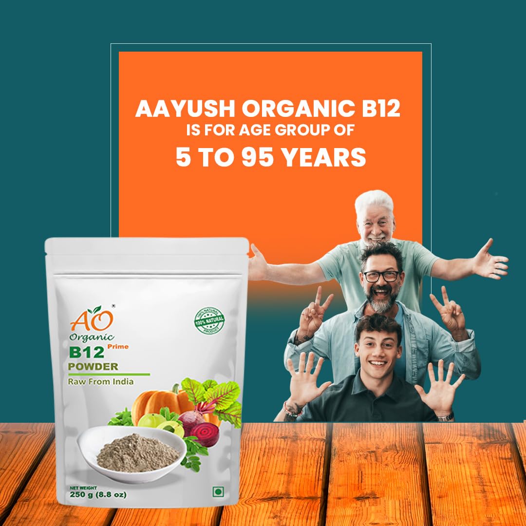 Ao Organic Natural Plant Base B12 Powder