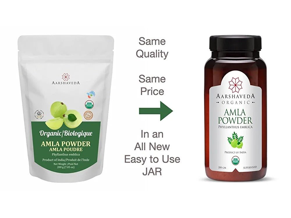 Aarshaveda Organic Amla Powder - Distacart