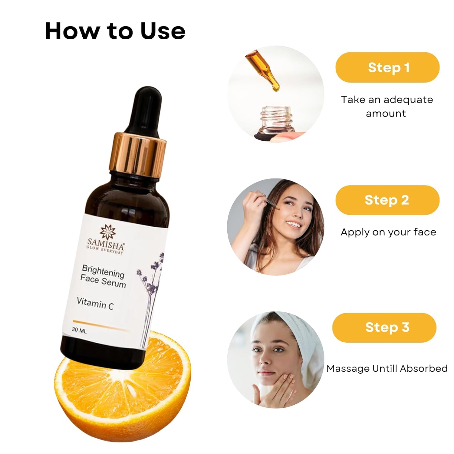 Samisha Brightening Face Serum - Distacart