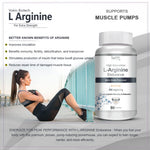 Thumbnail for Vokin Biotech L-Arginine 500mg,Support Muscle Recovery & Relaxation, 90 Capsules