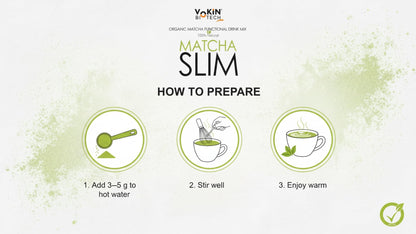 Vokin Biotech Matcha Green Tea Powder Supports Weight Loss Management | Rich In Antioxidants (500 gram)
