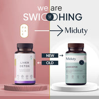 Thumbnail for Miduty by Palak Notes Liver Detox Capsules - Distacart