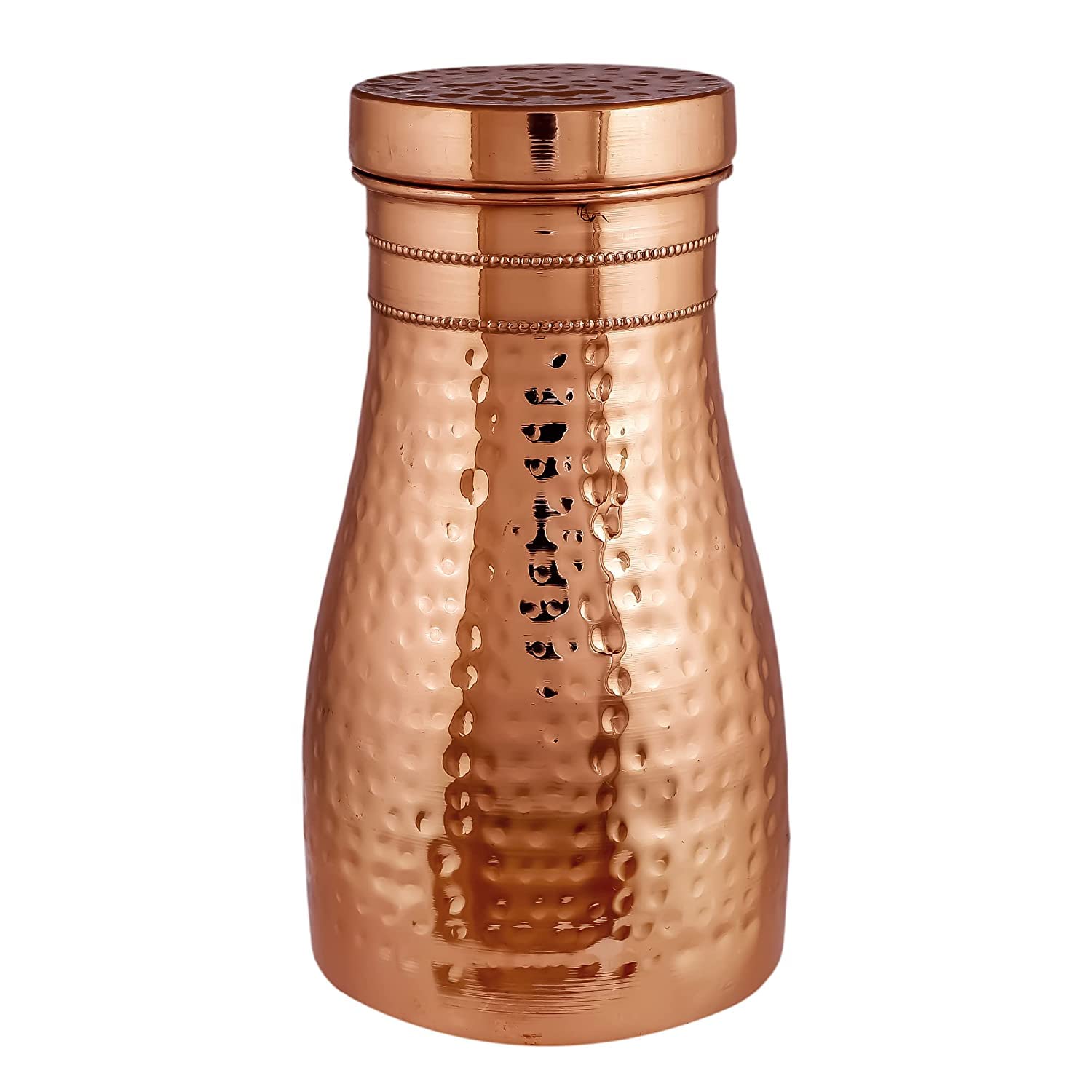 KC Pure Copper Designer Copper Water Bottle 1250 ML - Dista
