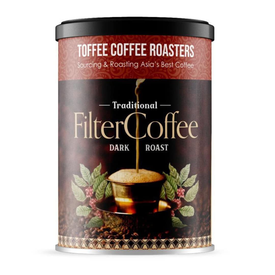 Toffee Coffee Roasters South Indian Traditional Filter Coffee - Dark Roast - Distacart