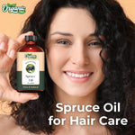 Thumbnail for Organic Zing Spruce (Picea) Oil | Pure & Natural Essential Oil for Aroma, Diffusers, Hair Care & Massage