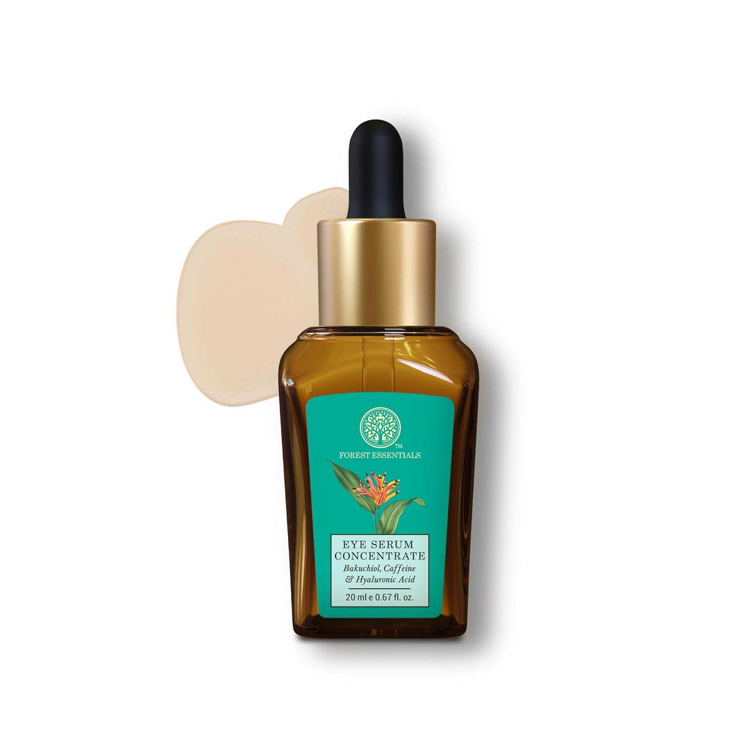 Forest Essentials Under Eye Serum Red Banana Flower & Potato Starch - Distacart