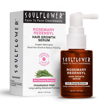 Soulflower Rosemary Redensyl Hair Growth Serum - Distacart