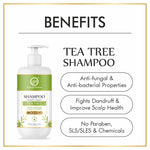Thumbnail for Nuerma Science Keratin Repair Tea Tree Shampoo for Shine, Soft & Frizz-Free Hair Damage Repair