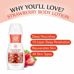 Thumbnail for Nuerma Science Strawberry Body Lotion for Deep Skin Hydration & Moisturization - Distacart