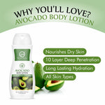 Thumbnail for Nuerma Science Avocado Moisturizing Body Lotion for Dry & Sensitive Skin with 24 hr Nourishment - Distacart