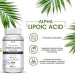 Thumbnail for Vokin Biotech Alpha Lipoic Acid (ALA) 300 mg- Support Nerve Health & Sugar Metabolism (90 Capsules))