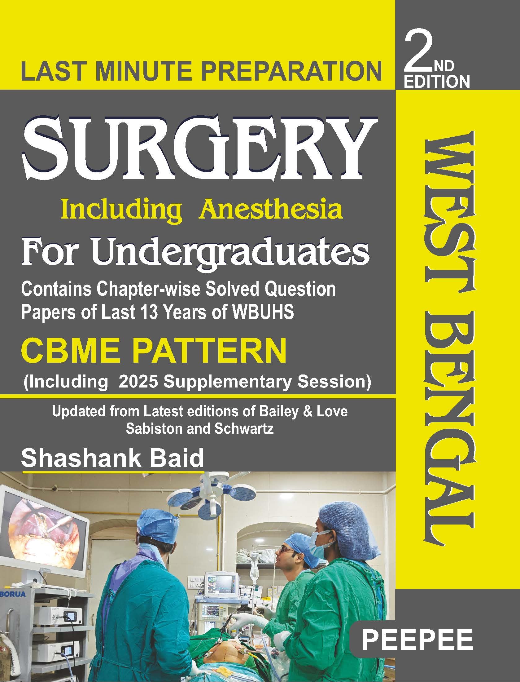 Last Minute Preparation Surgery West Bengal For UG 2E-Shahank Baid - Dista