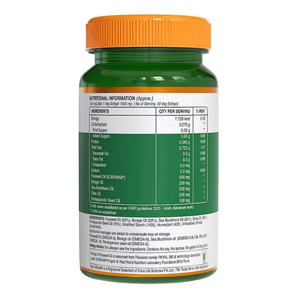 Pure Nutrition Omega Unique 3-5-6-7-9 Softgels - Distacart