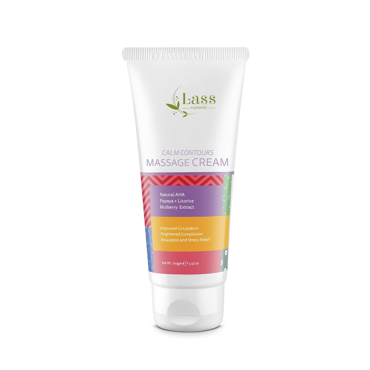 Lass Naturals Mulberry Liquorice Face Massage Cream - Distacart