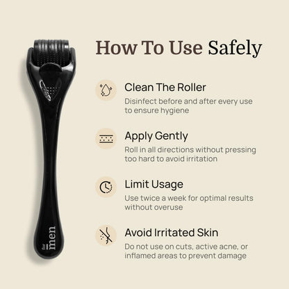ForMen Derma Roller for Hair Growth For Scalp, Beard - Distacart