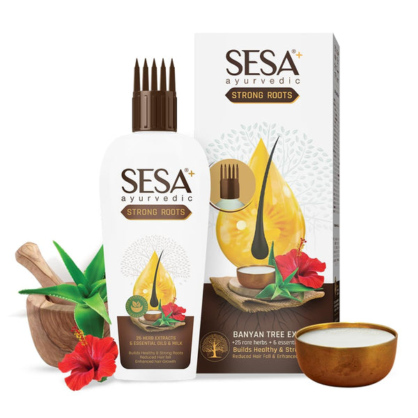 Sesa Ayurvedic Strong Roots Hair Oil - Distacart