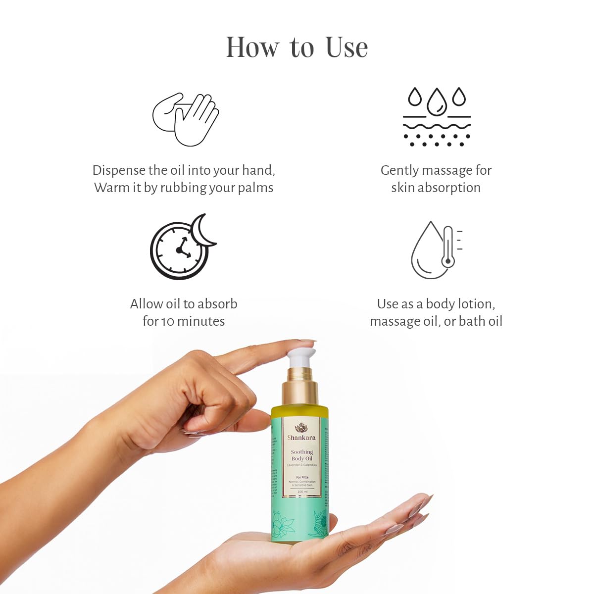 Shankara by Sri Sri Tattva Soothing Body Oil - Distacart