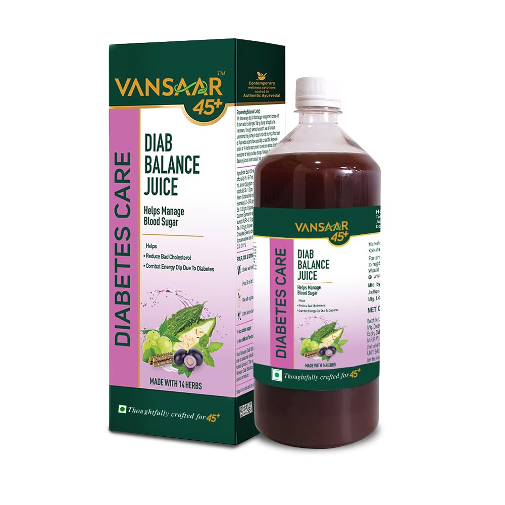 Vansaar 45+ Diab Balance Juice - Distacart