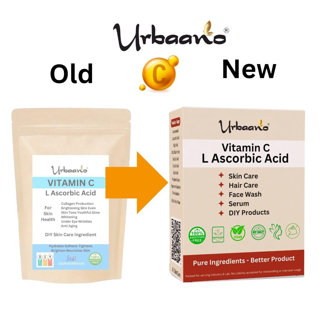 Urbaano Herbal L-Ascorbic Acid (Vitamin C Powder) - Dista