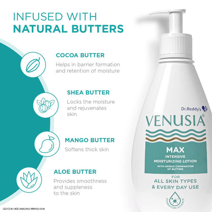 Dr. Reddy's Venusia Max Moisturiser Lotion - Distacart