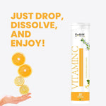 Thumbnail for Vokin Biotech Vitamin C 40mg with Amla 1000mg for Immunity - Skin Care - Antioxidants 20 Effervescent Tablets Orange Flavor