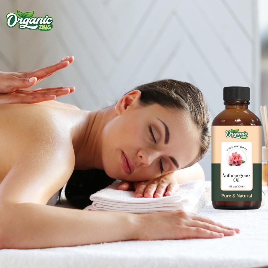 Organic Zing Anthopogon (Rhododendron anthopogon) Oil | Pure & Natural Essential Oil for Skincare, Aroma & Diffusers