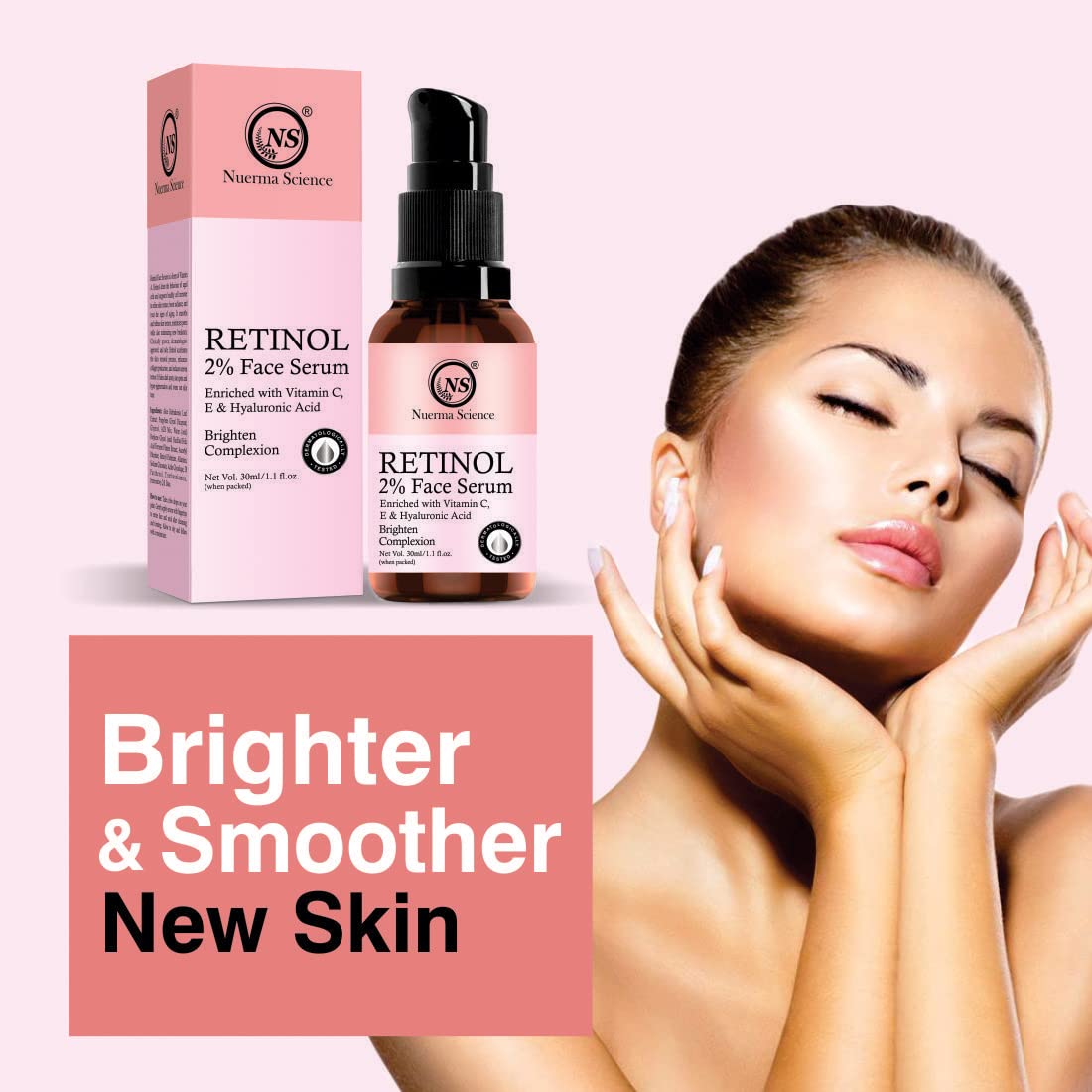 Nuerma Science 2% Retinol Face Serum | Refine, Renew, Restore