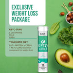Thumbnail for Vokin Biotech Keto Guru Tablets For Weight Loss 60 Tablets (Keto Guru With Keto Guru Water Soluble)