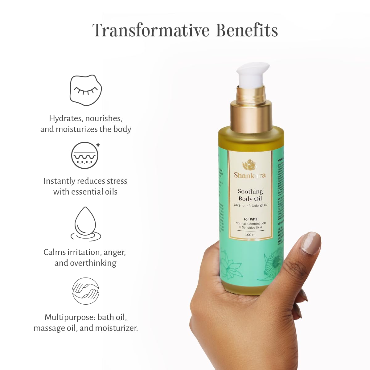 Shankara by Sri Sri Tattva Soothing Body Oil - Distacart
