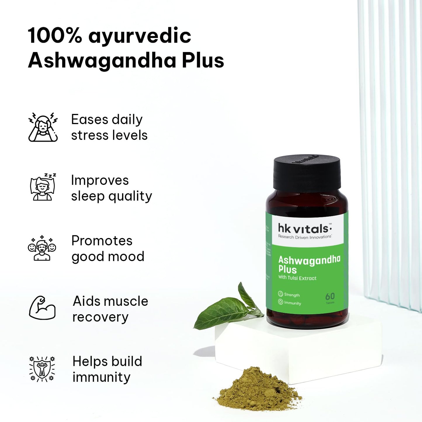HK Vitals Ashwagandha Capsules - Distacart