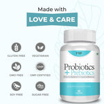 Thumbnail for Vokin Biotech Probiotics+ Prebiotics Supplement 50 Billion Cfu For Women & Men With Prebiotics 150 mg | Probiotic Capsules For Digestion Support, Gut Health And Immunity – 60 Veg Capsules
