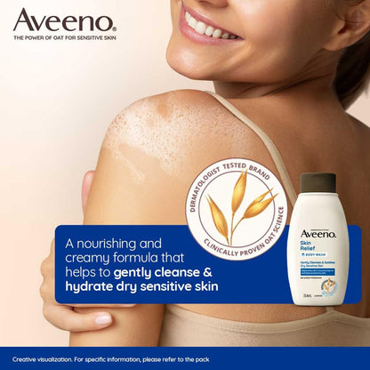 Aveeno Skin Relief Body Wash - Distacart