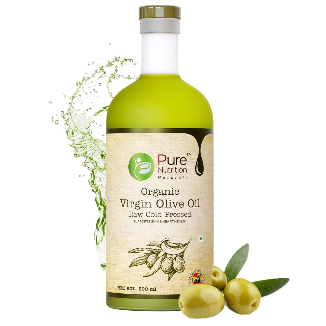 Pure Nutrition Raw Cold Pressed Virgin Olive Oil - Distacart