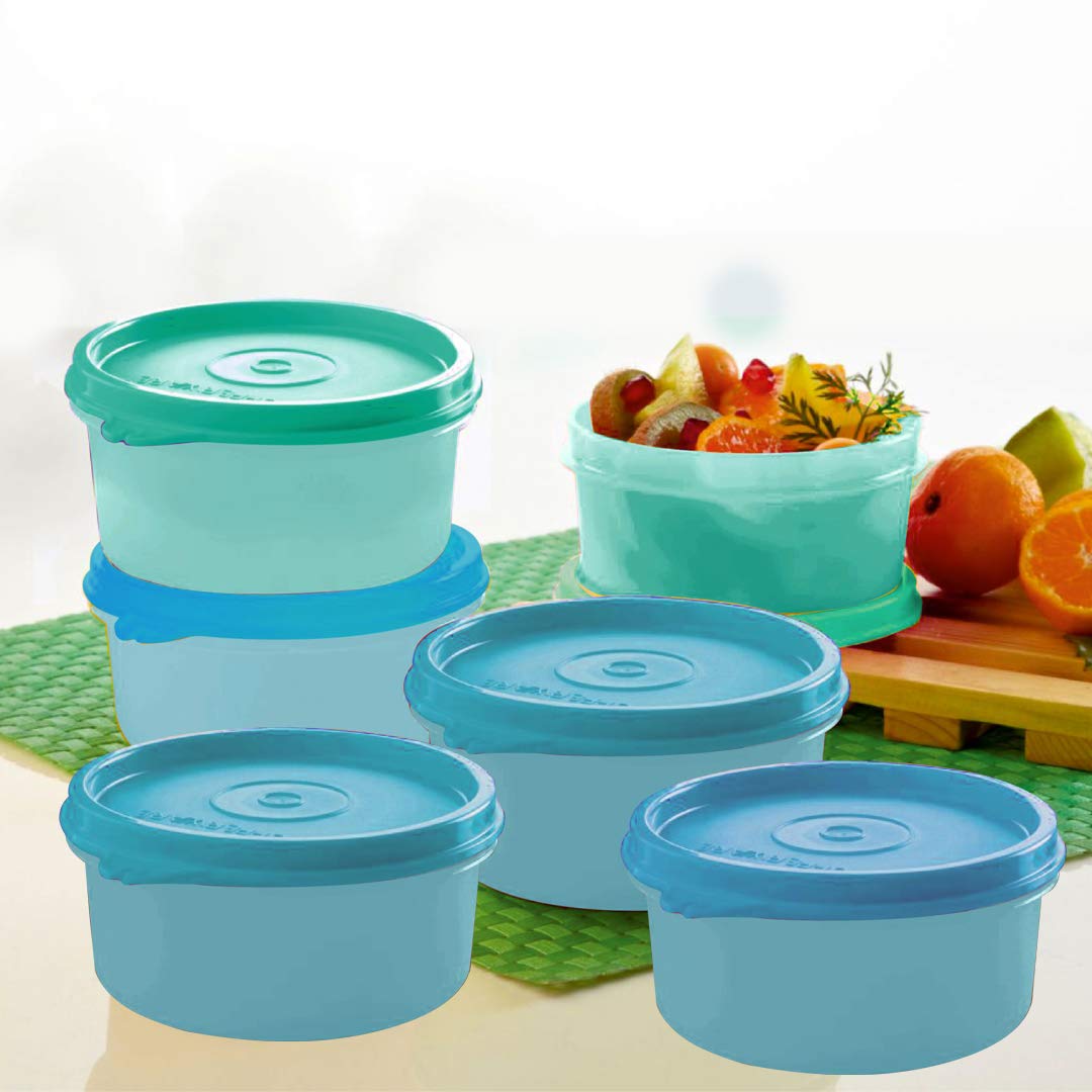 Tupperware Spillproof Tropical Bowls 200ml 6pc - Dista