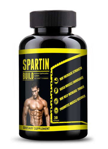 Vokin Biotech Spartin Build With Ashwagandha, Safed Musli and Shatavari 30 Capsules