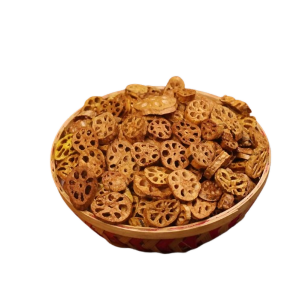 Sweet Karam Coffee Lotus Stem Crisps (Thamarai Thandu Vathal) - Distacart