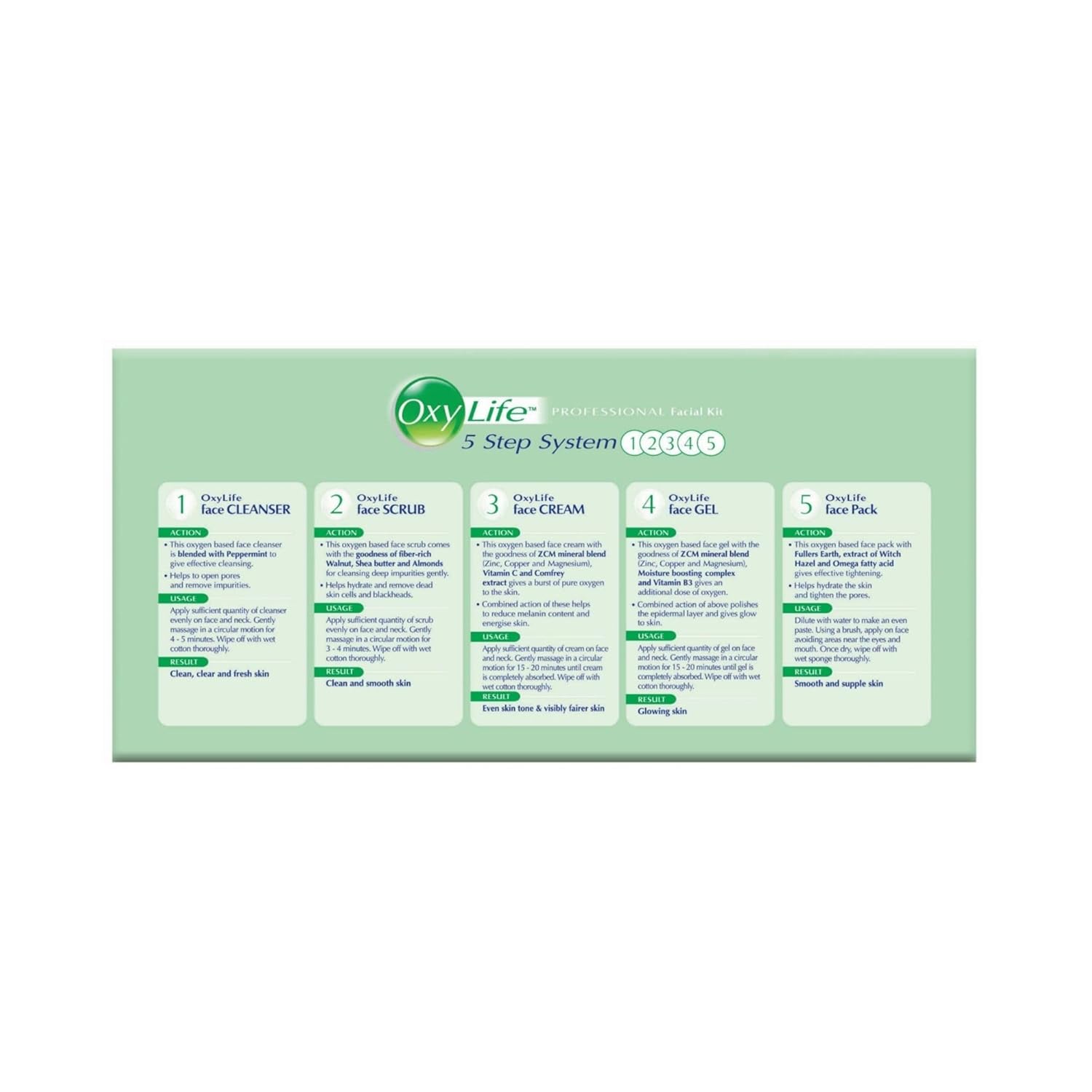 Oxylife Oxygen Professional Facial Kit - Distacart