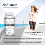 Thumbnail for Vokin Biotech Zinc Citrate Supports Healthy Immune system (90 Capsules)