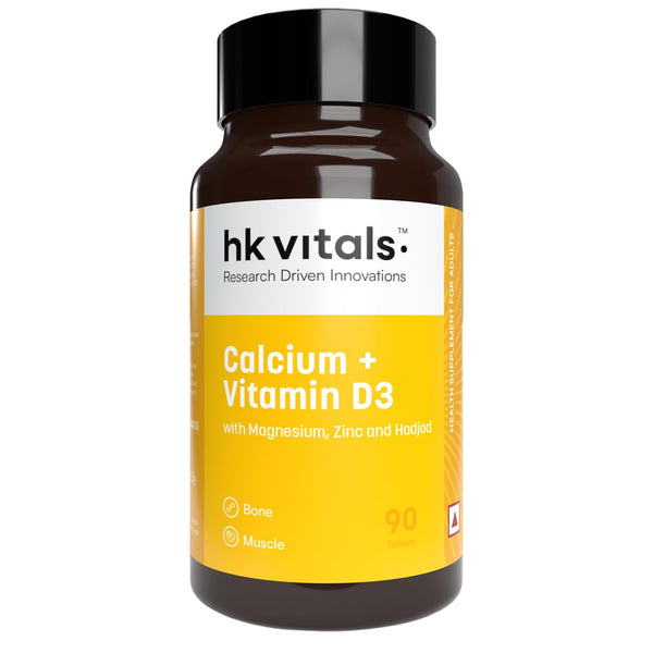 HK Vitals Calcium + Vitamin D3 Tablets - Distacart