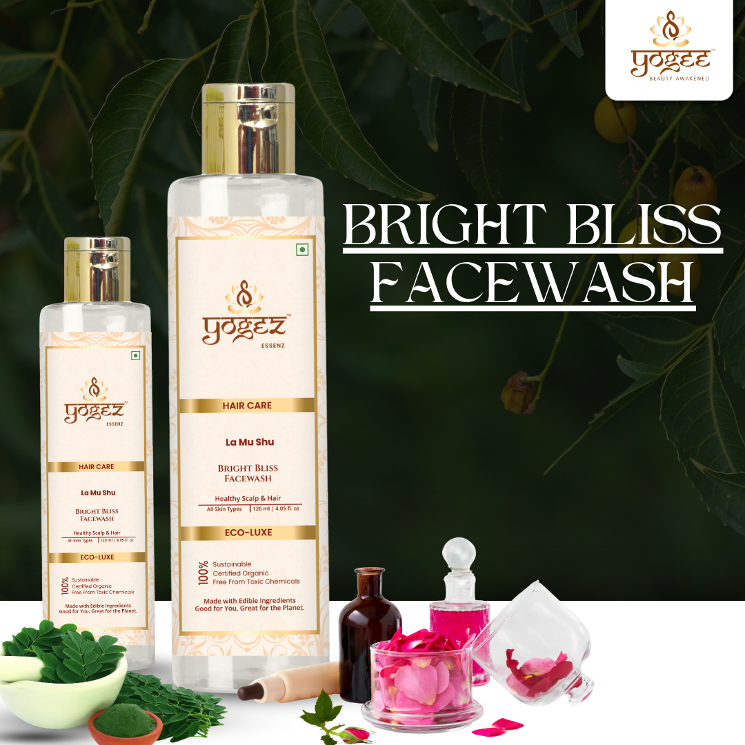 Yogez La Mu Shu Bright Bliss Facewash - Distacart
