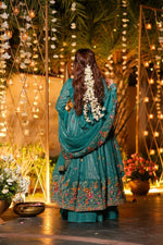 Thumbnail for Yash Enterprise Rama Crunchy Silk Party Wear Embroidery Suit Set - Distacart