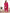 Yufta Pink Velvet Kurta Dupatta Set With Embroidery