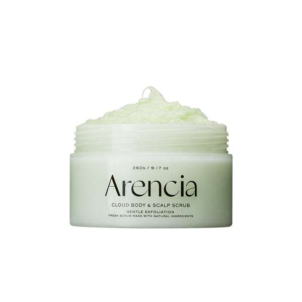 Arencia Geranium & Primrose Fresh Cloud Body & Scalp Scrub - Distacart